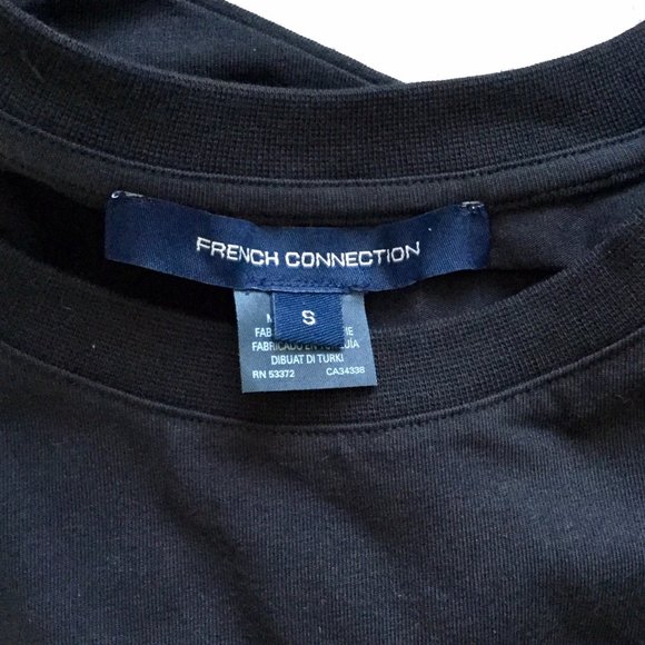 French Connection Tie Hem Top - Picture 2 of 5